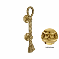 Door pull handle on rosettes - 400mm - 