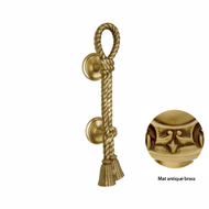 Door pull handle on rosettes - 400mm - 