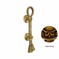 Door pull handle on rosettes - 400mm - 