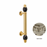Door pull handle on rose 340mm with Swa