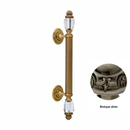 Door pull handle on rose 465mm with Swa