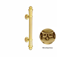 Door pull handle on rosettes 340mm - Ma