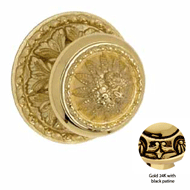 Center Door Fixed Knob On Rose - 114MM 