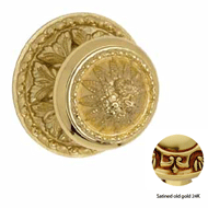 Center Door Fixed Knob On Rose - 114MM 