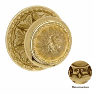 Center Door Fixed Knob On Rose - 114MM 