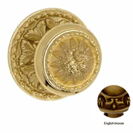 Center Door Fixed Knob On Rose - 114MM 
