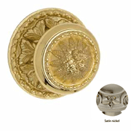 Center Door Fixed Knob On Rose - 114MM 