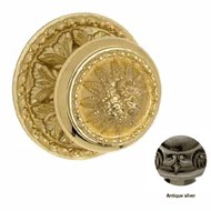 Center Door Fixed Knob On Rose - 114MM 