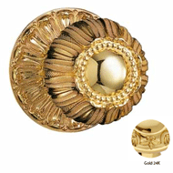 Center Door Fixed Knob On Rose - 79MM -