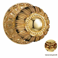 Center Door Fixed Knob On Rose - 79MM -