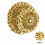 Center Door Fixed Knob On Rose - 112MM 