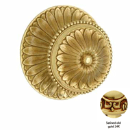 Center Door Fixed Knob On Rose - 112MM 