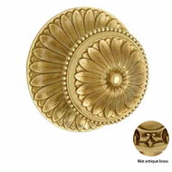 Center Door Fixed Knob On Rose - 112MM 