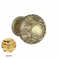Center Door Fixed Knob On Rose - 69MM -