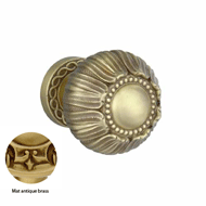 Center Door Fixed Knob On Rose - 69MM -
