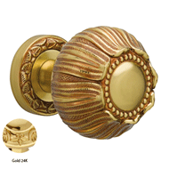 Center Door Fixed Knob On Rose - Gold 2