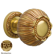 Center Door Fixed Knob On Rose -73MM - 