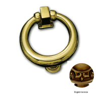 Door Knocker - 115mm - English bronze F