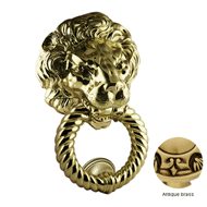 Door Knocker  - 380MM - Antique brass F