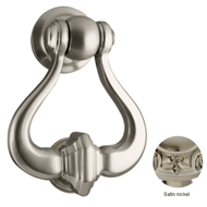 Door Knocker - Satin nickel Finish