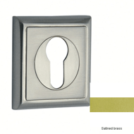 Escutcheon with keyhole euro profile - 