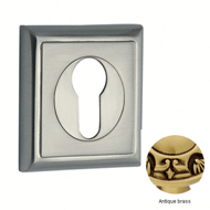 Escutcheon with keyhole europrofile -  
