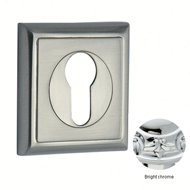 Escutcheon with keyhole europrofile - B