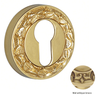 Keyhole escutcheon - 54MM - Matt antiqu