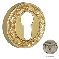 Escutcheon with keyhole europrofile - S