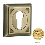 Escutcheon with keyhole europrofile - G