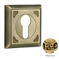 Escutcheon with keyhole europrofile - A