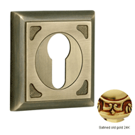 Escutcheon with keyhole europrofile - S