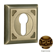 Escutcheon with keyhole europrofile - E