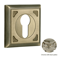 Escutcheon with keyhole europrofile - S