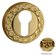 Keyhole escutcheon - 53MM - Matt antiqu