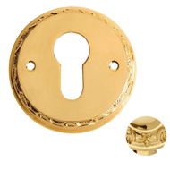 Escutcheon with keyhole europrofile - G