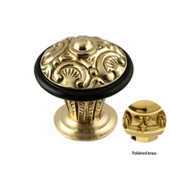 Decorative door stopper - Polished bras