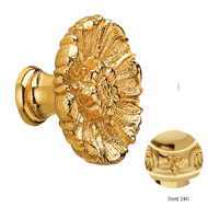 Cabinet knob - 32mm - Gold 24K Finish