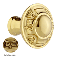 Cabinet knob diameter 38mm - Matt antiq