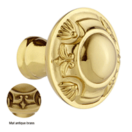 Cabinet knob diameter 38mm - Mat antiqu