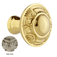 Cabinet knob diameter 38mm - Satin nick