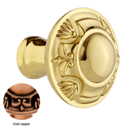 Cabinet knob diameter 38mm - Oxid coppe