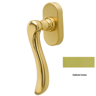 Window handle on rose with Right Hand -