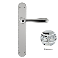 Door lever handles set on plates - Brig