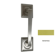 Door pull handle on rosettes - 205MM - 