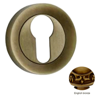 Escutcheon with keyhole europrofile  - 