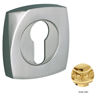 Escutcheon with Square keyhole europrof