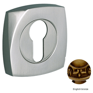 Escutcheon with Square keyhole europrof