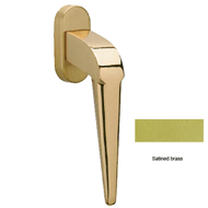 Window handle on rose Right and Left Ha