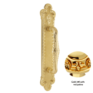 Door pull handle on plate Treasure - Go